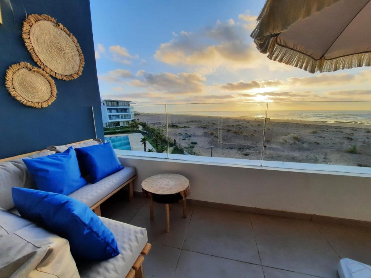 Sidi Rahal Blue View, Beachfront Wide Seaview With Pool Ngoại thất bức ảnh