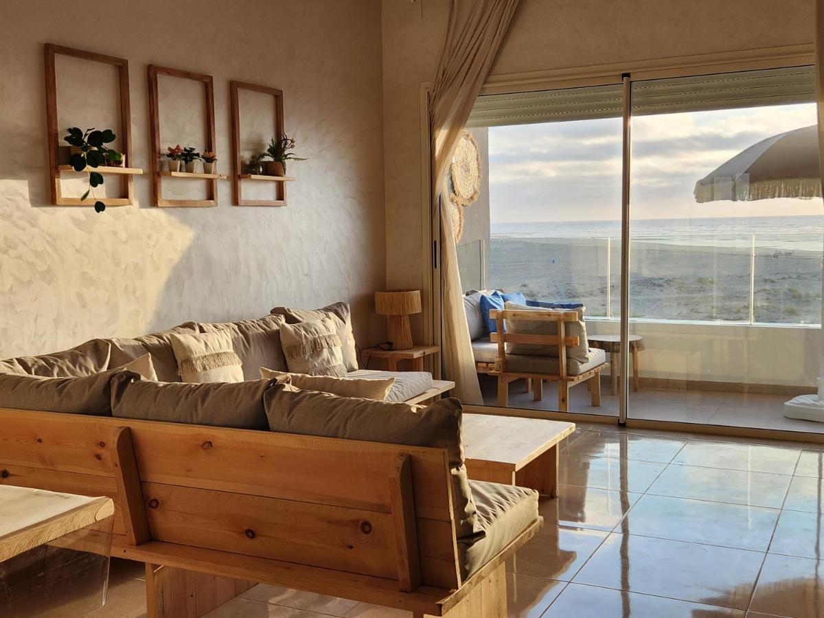 Sidi Rahal Blue View, Beachfront Wide Seaview With Pool Ngoại thất bức ảnh
